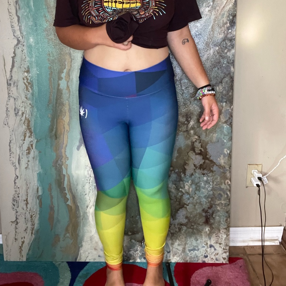 Green solution leggings